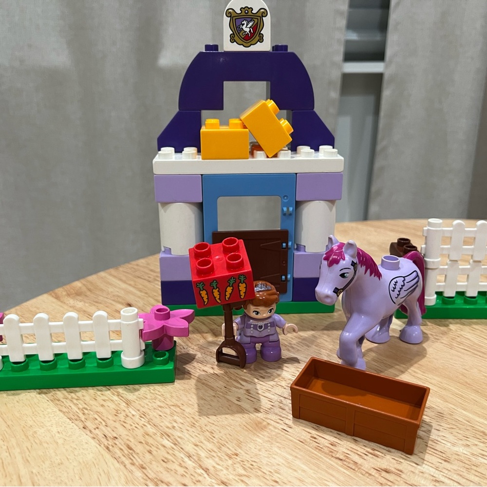 Retired LEGO DUPLO 10594 Sofia the First Royal Stable Set